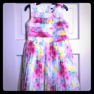 Floral Janie and Jack dress
